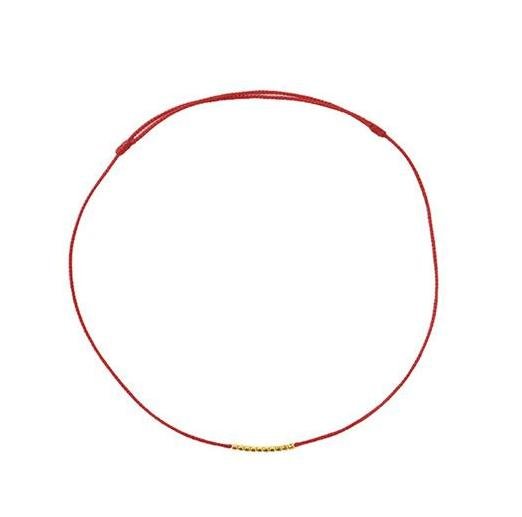 18K Gold Red String - 图片 4