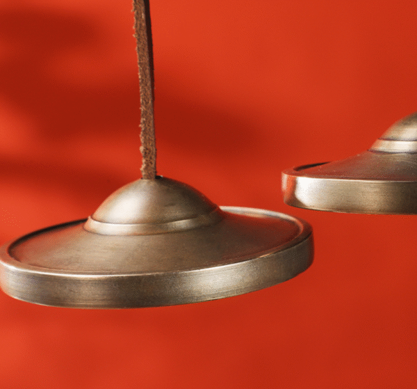 Nepali Handmade Bronze Tingsha Bells - 图片 2