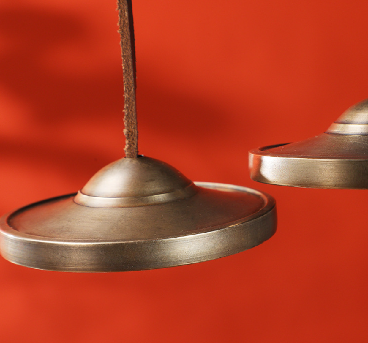 Nepali Handmade Bronze Tingsha Bells - 图片 2