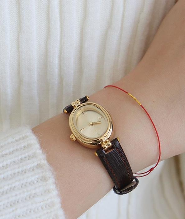 18K Gold Red String - 图片 2